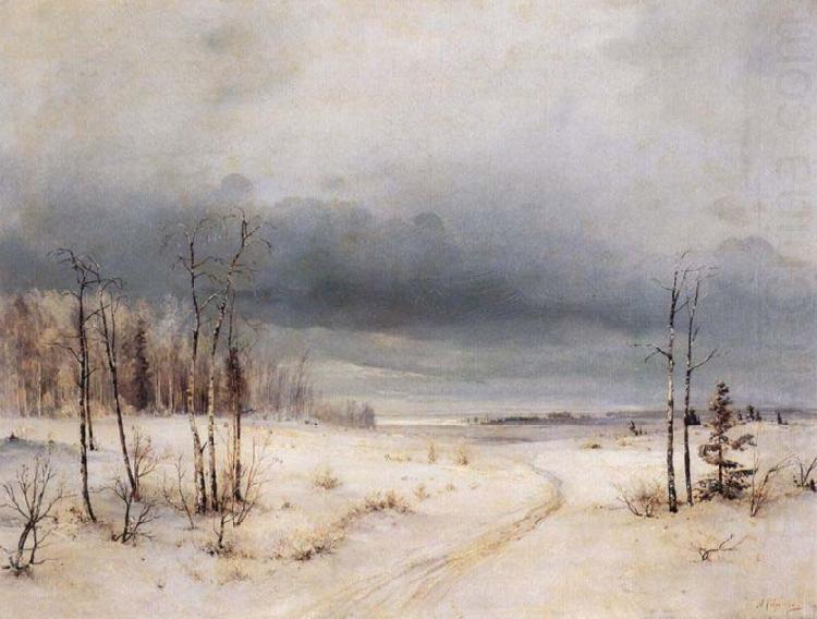 Alexei Savrasov Winter china oil painting image